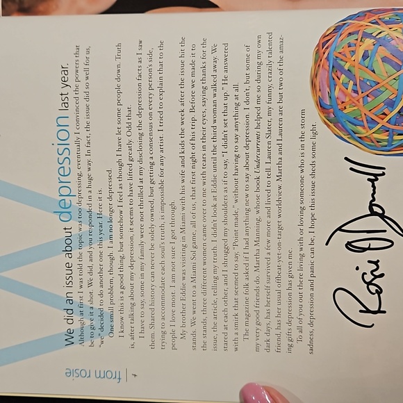 ROSIE Magazine August 2002 Donny Osmond  cover story crafts decor recipes EUC - Picture 3 of 11